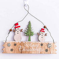 Holiday Wooden Decorations Holiday Wooden Pendants GJ series