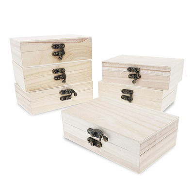 Wooden Jewelry Box with Lock BJ-12
